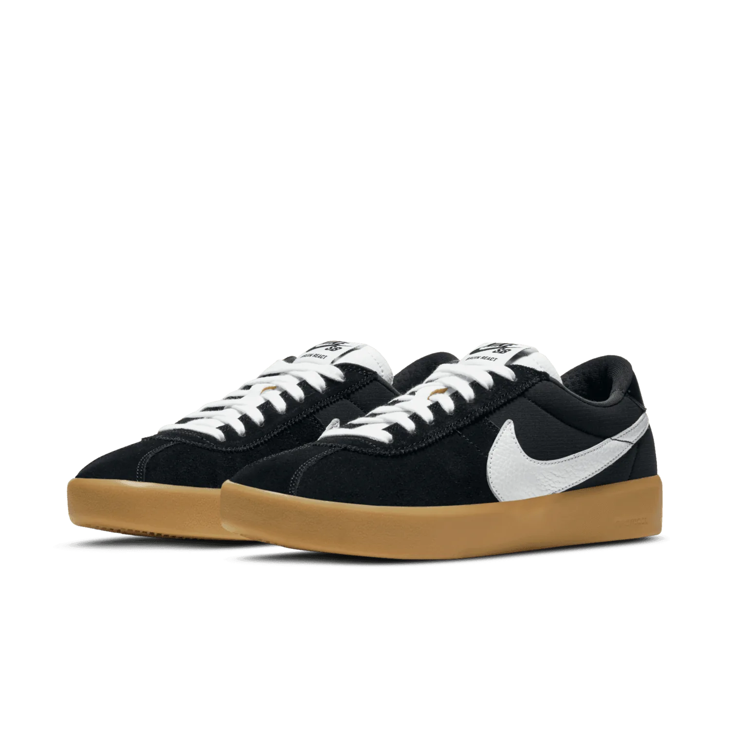 Nike SB Bruin React Black White Gum image 4