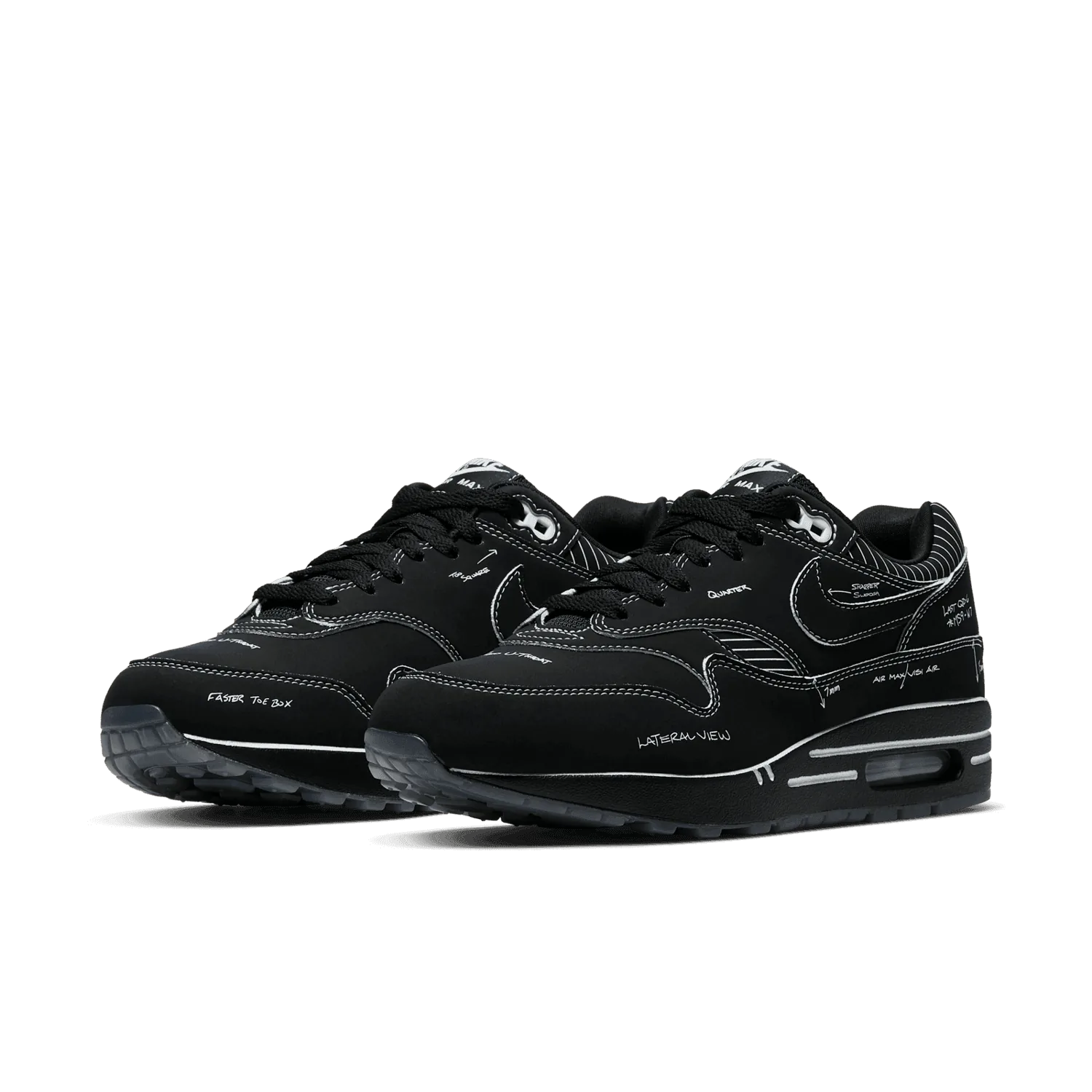 Nike Air Max 1 Tinker Sketch to Shelf Black image 4