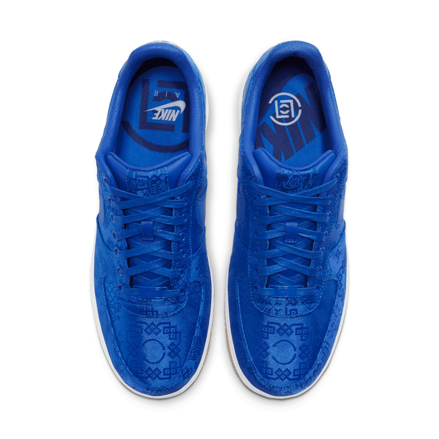 Nike Air Force 1 Low CLOT Blue Silk image 2