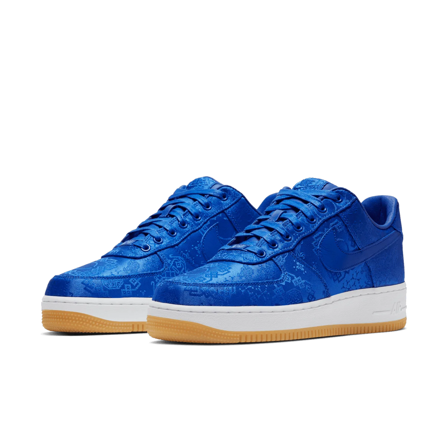Nike Air Force 1 Low CLOT Blue Silk image 3