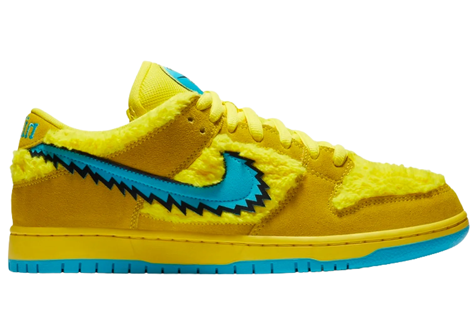 Nike SB Dunk Low Grateful Dead Bears Yellow