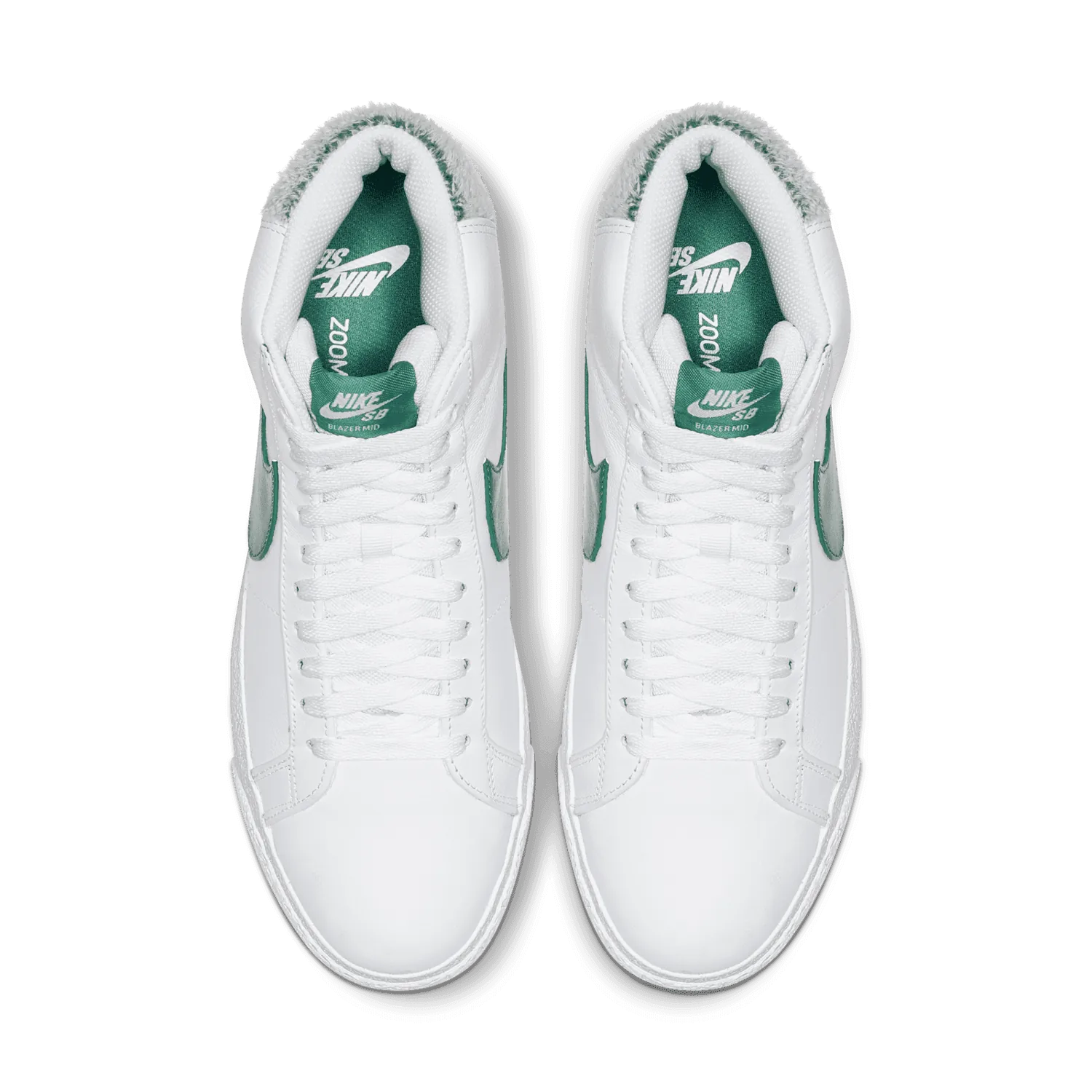 Nike SB Zoom Blazer Mid White Bicoastal image 3