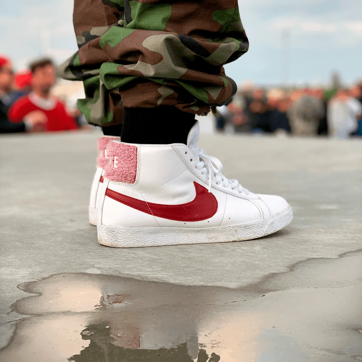 Nike SB Blazer Mid Team Red image 6