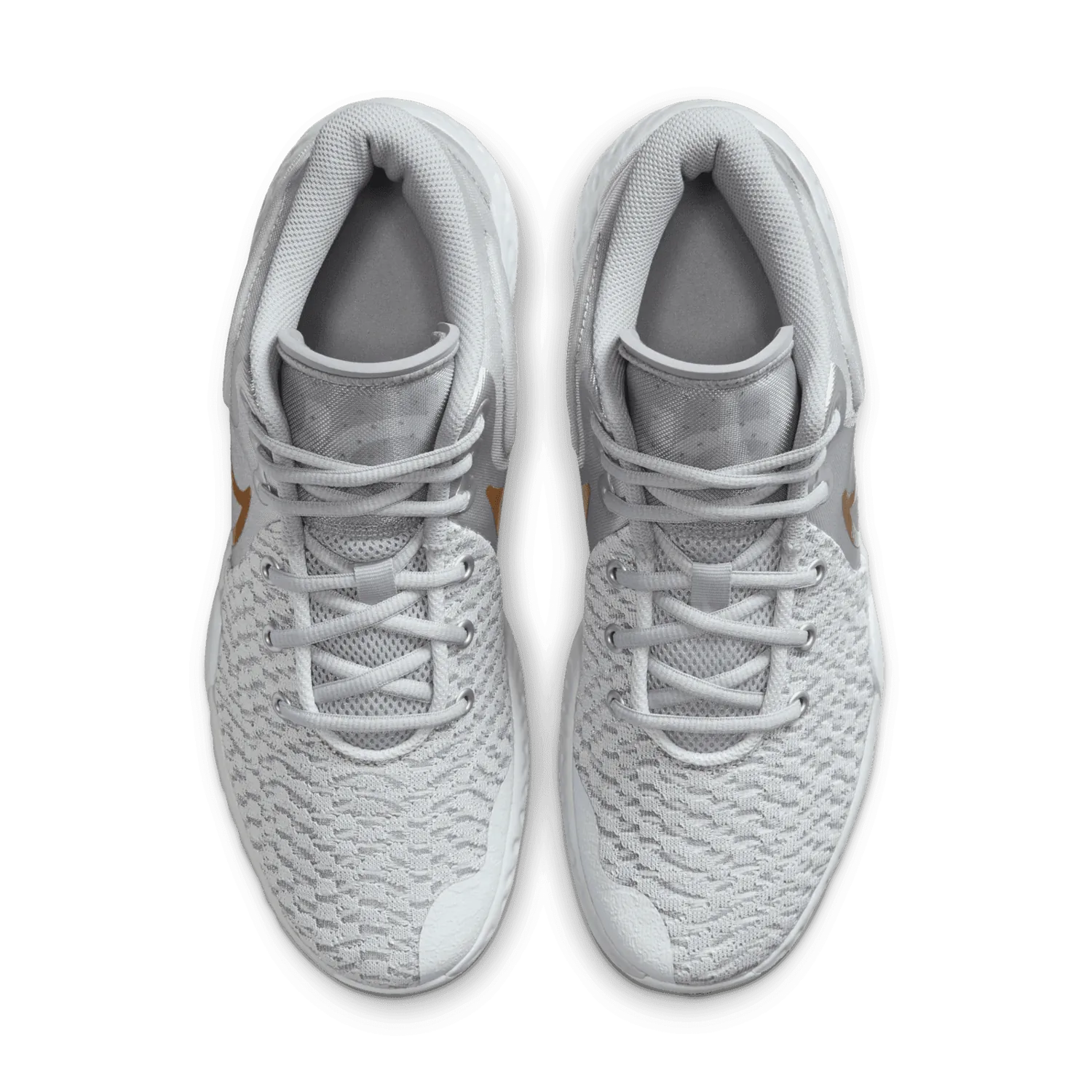 Nike KD Trey 5 VIII Metallic Silver Gold image 3