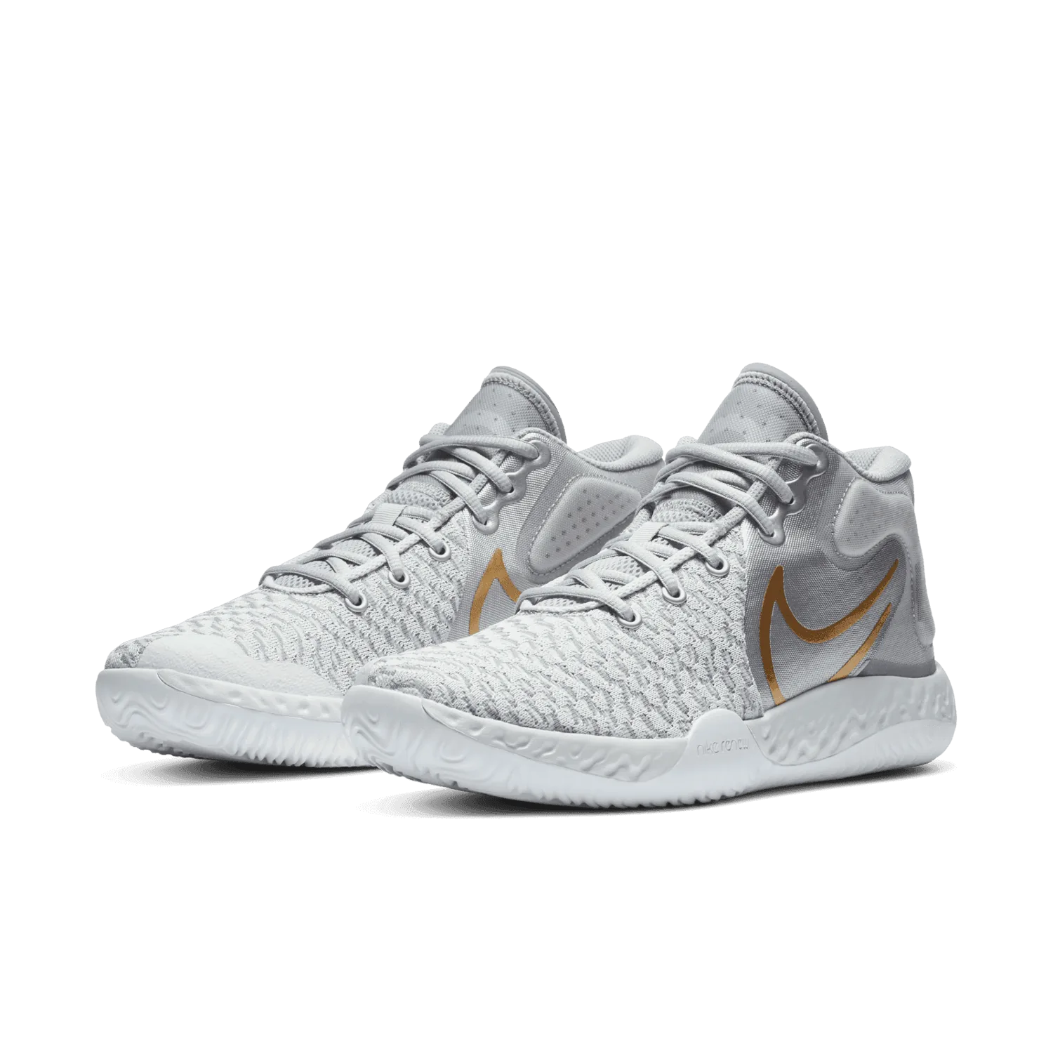 Nike KD Trey 5 VIII Metallic Silver Gold image 4