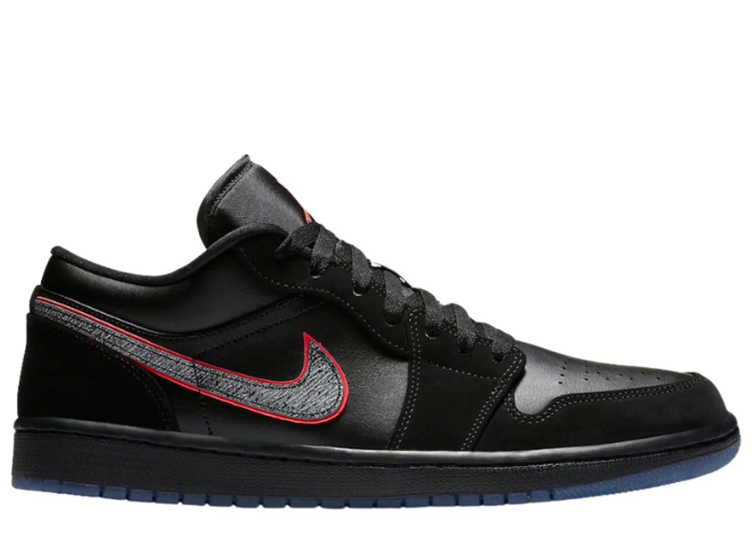 Jordan 1 Low Black Red Orbit