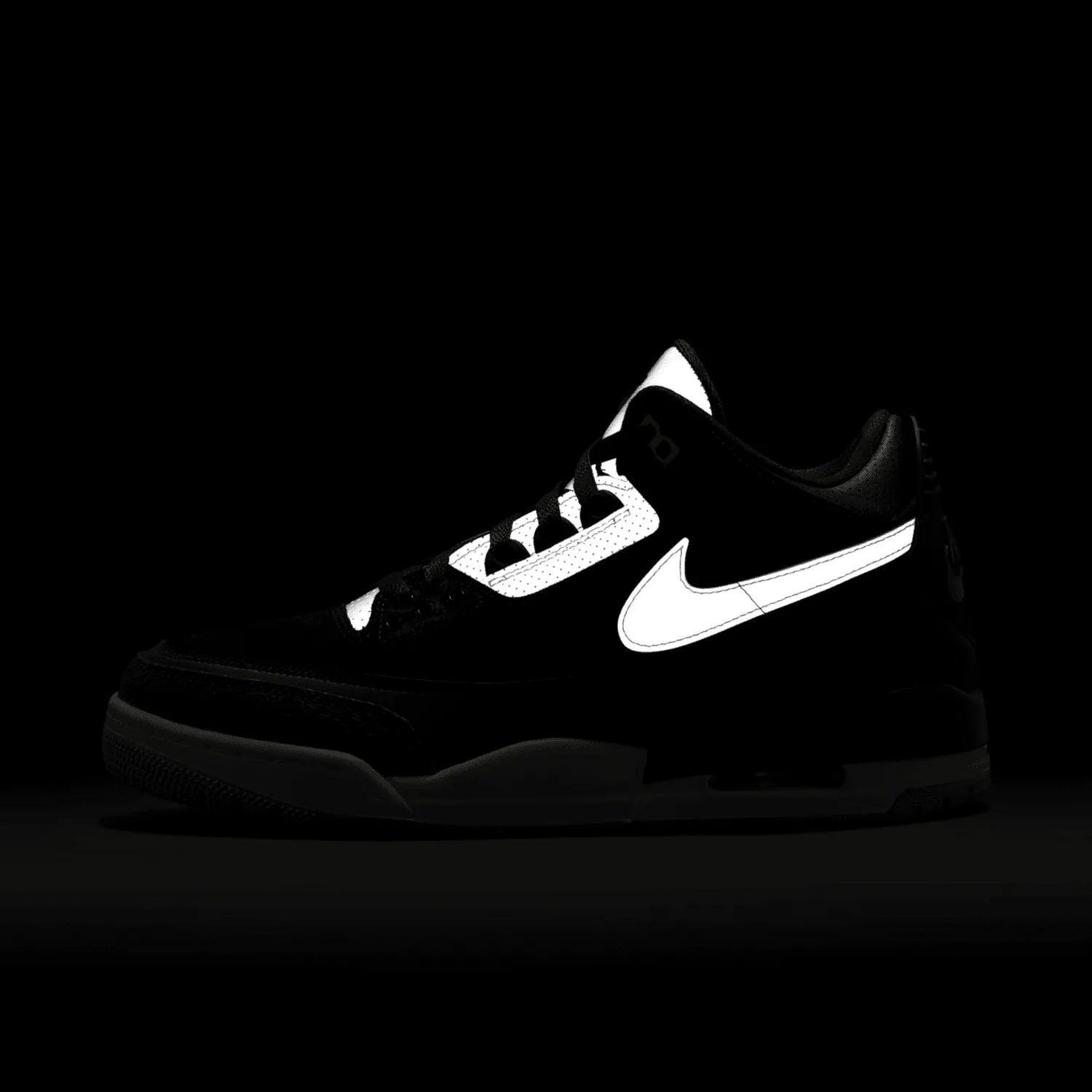Jordan 3 Retro Tinker Black Cement Gold image 8