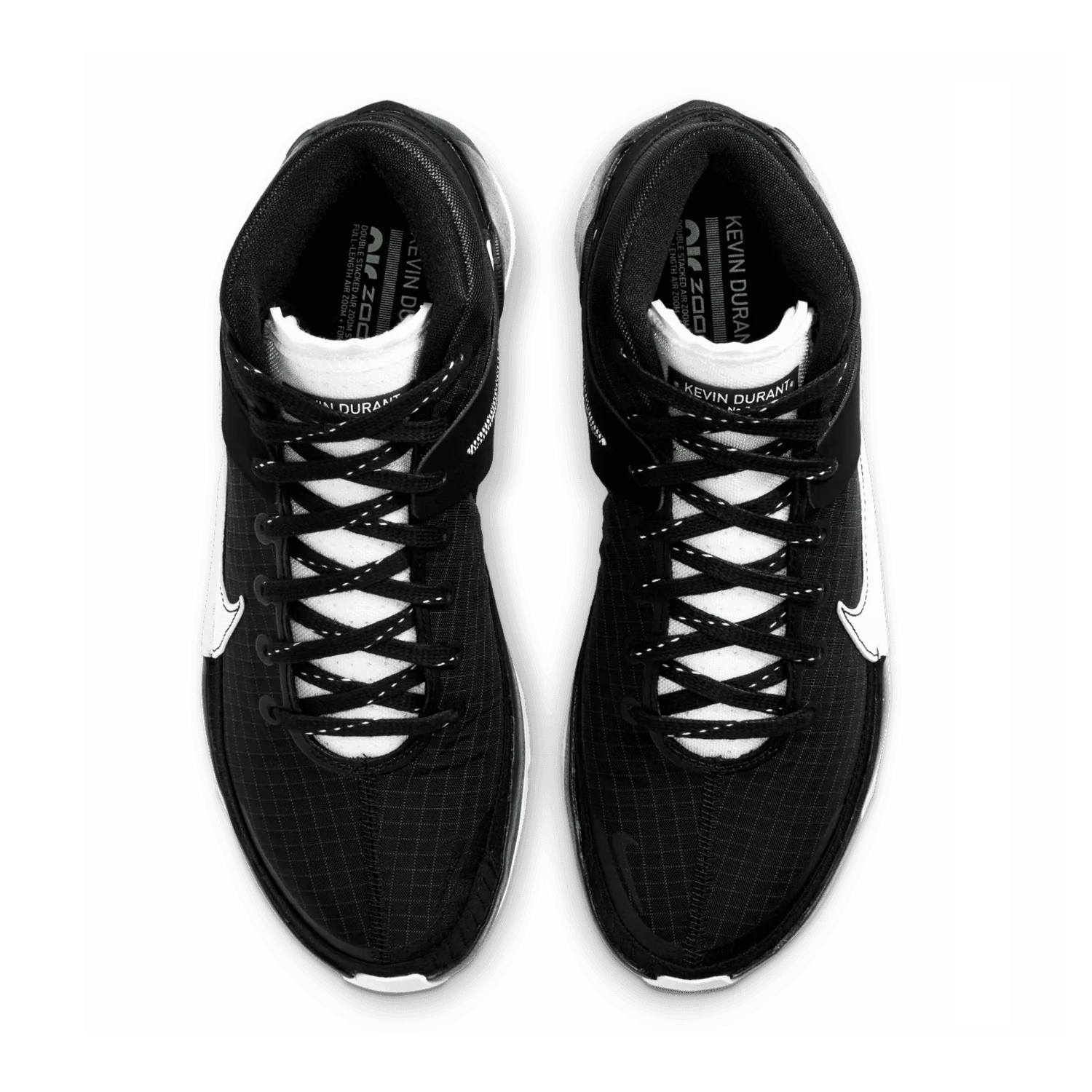 Nike KD 13 Team Black White image 3