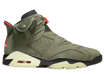 Air Jordan 6 Retro Travis Scott Olive