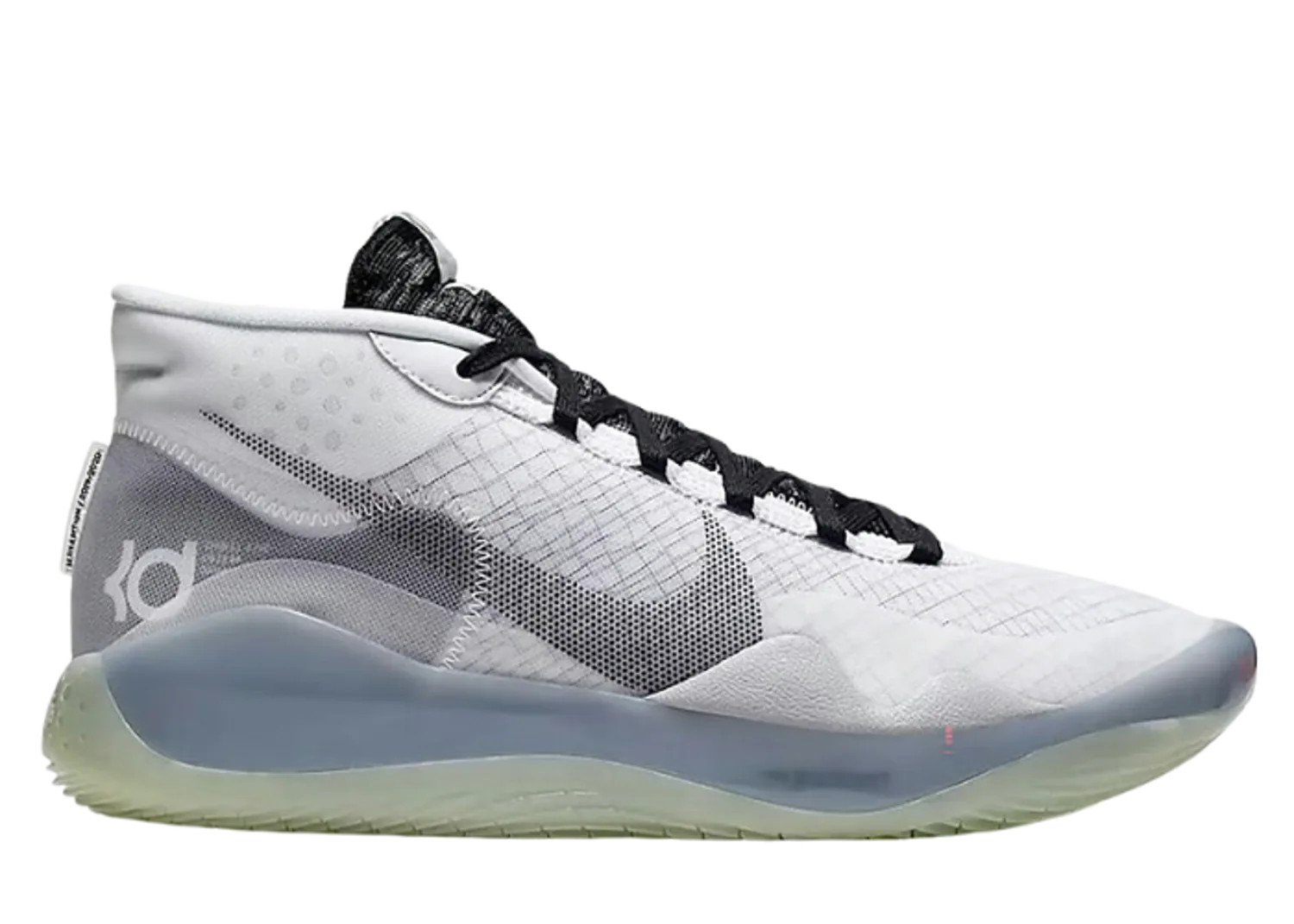 Nike KD 12 TB White Black