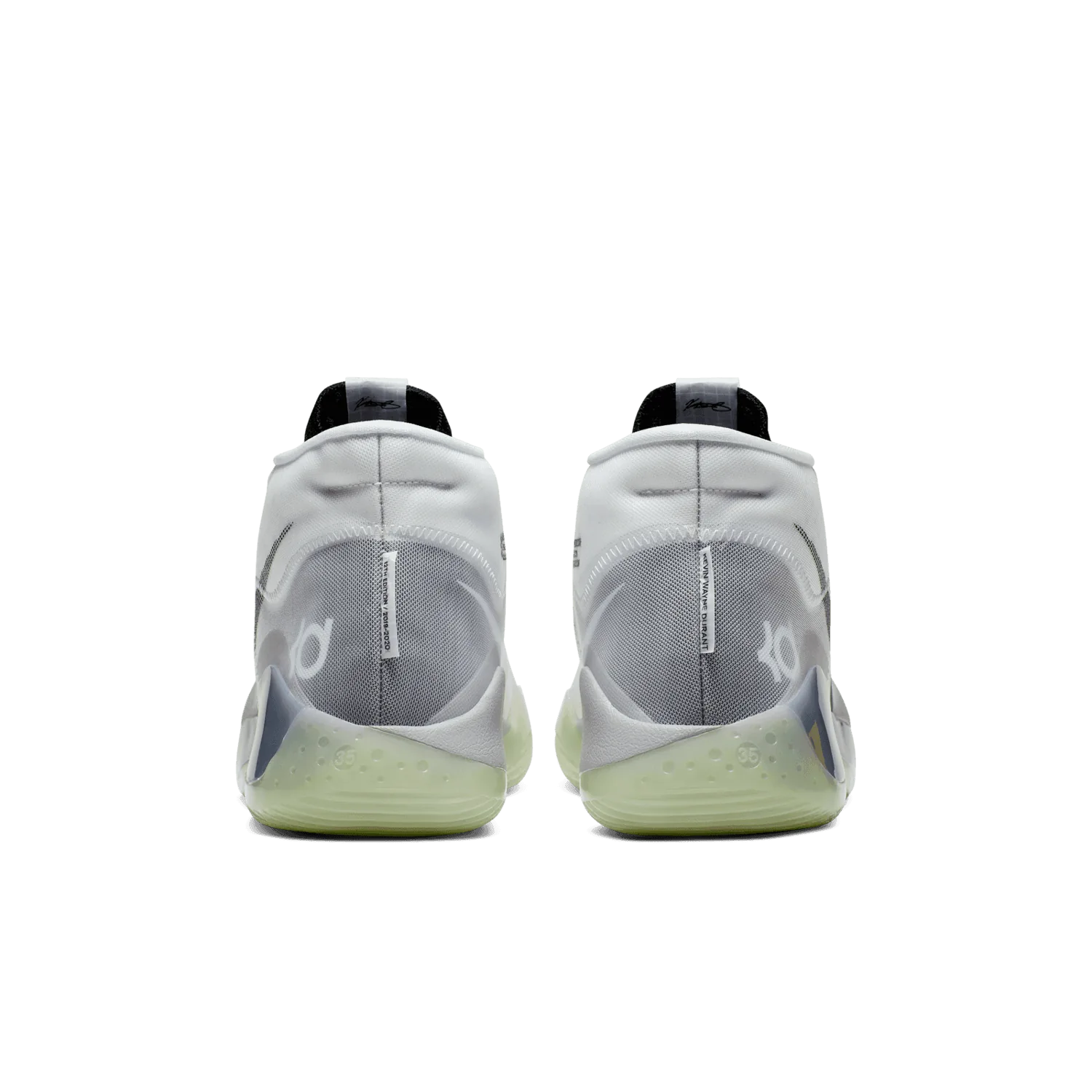 Nike KD 12 TB White Black image 5