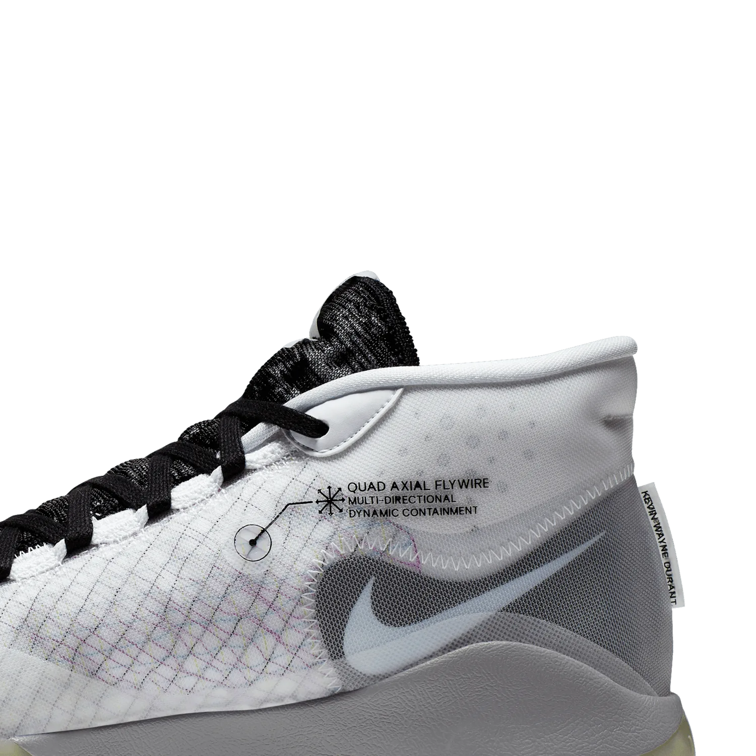 Nike KD 12 TB White Black image 8