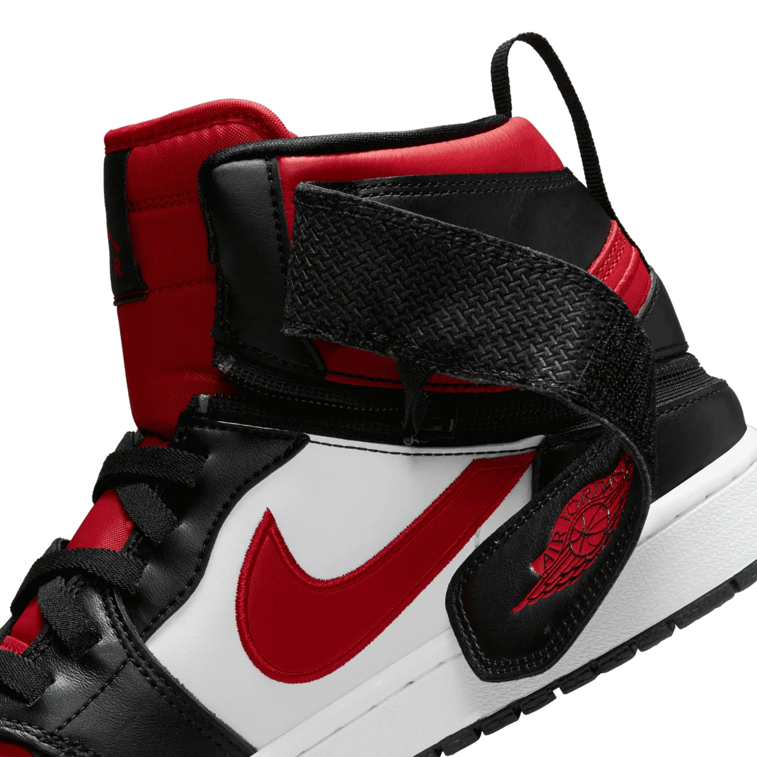 Jordan 1 High Flyease Black Fire Red image 2