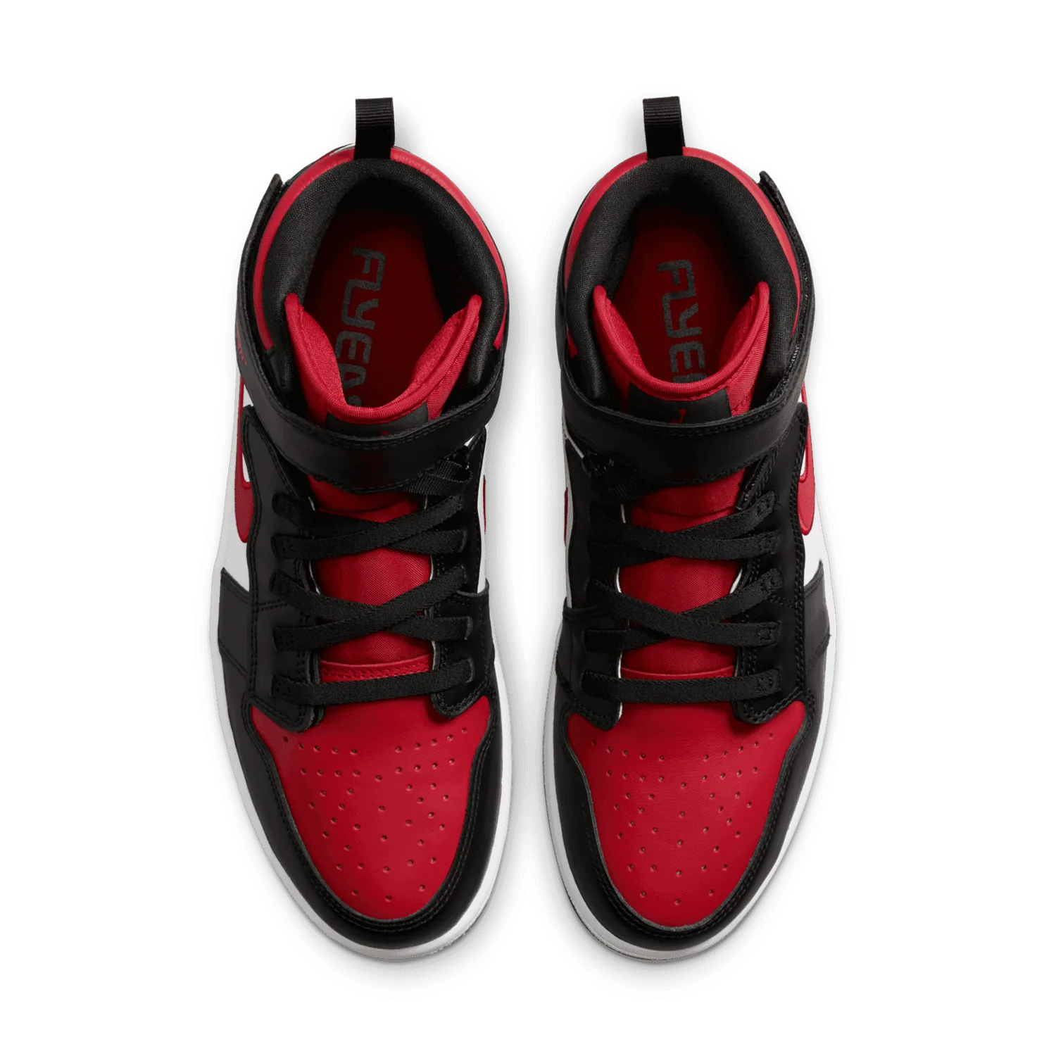 Jordan 1 High Flyease Black Fire Red image 5