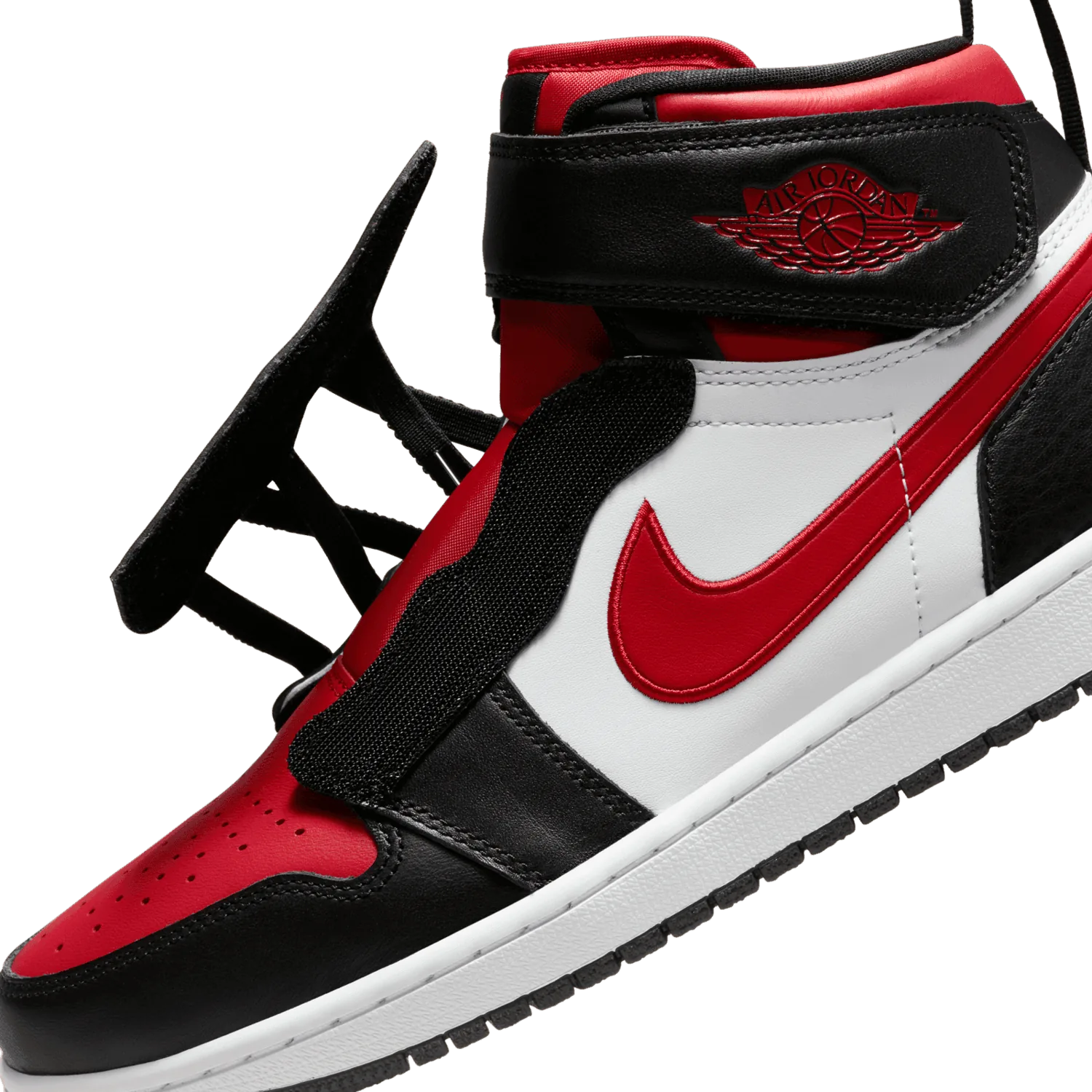 Jordan 1 High Flyease Black Fire Red image 10