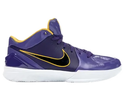 Nike Kobe 4 Protro Undefeated Los Angeles Lakers