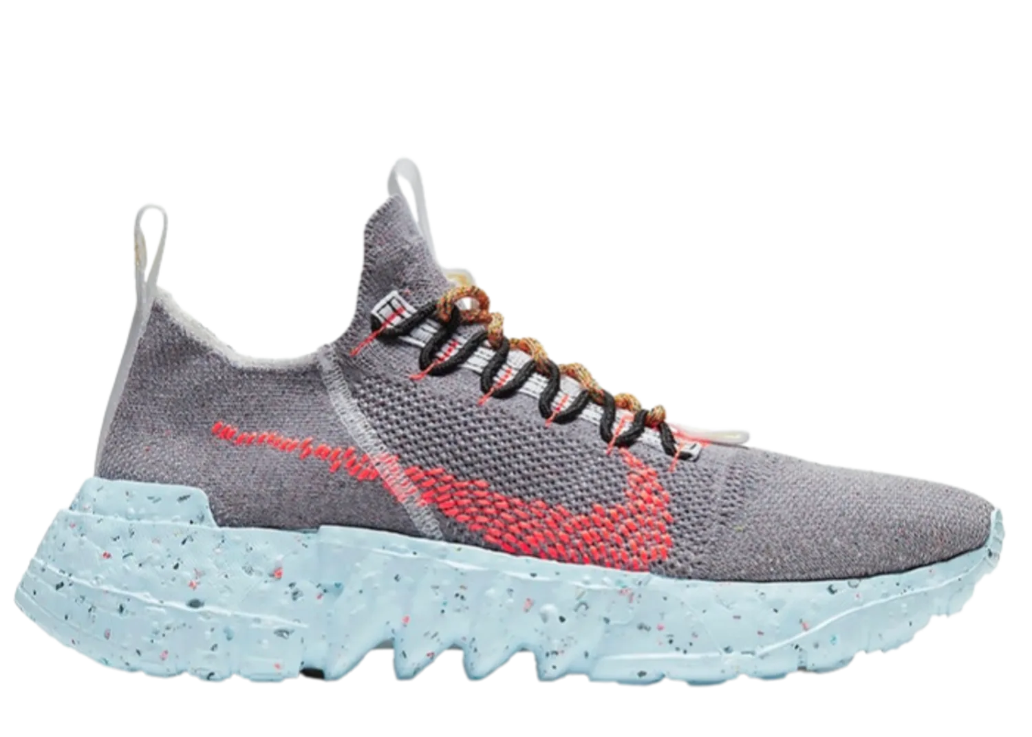 Nike Space Hippie 01 Vast Grey Hyper Crimson