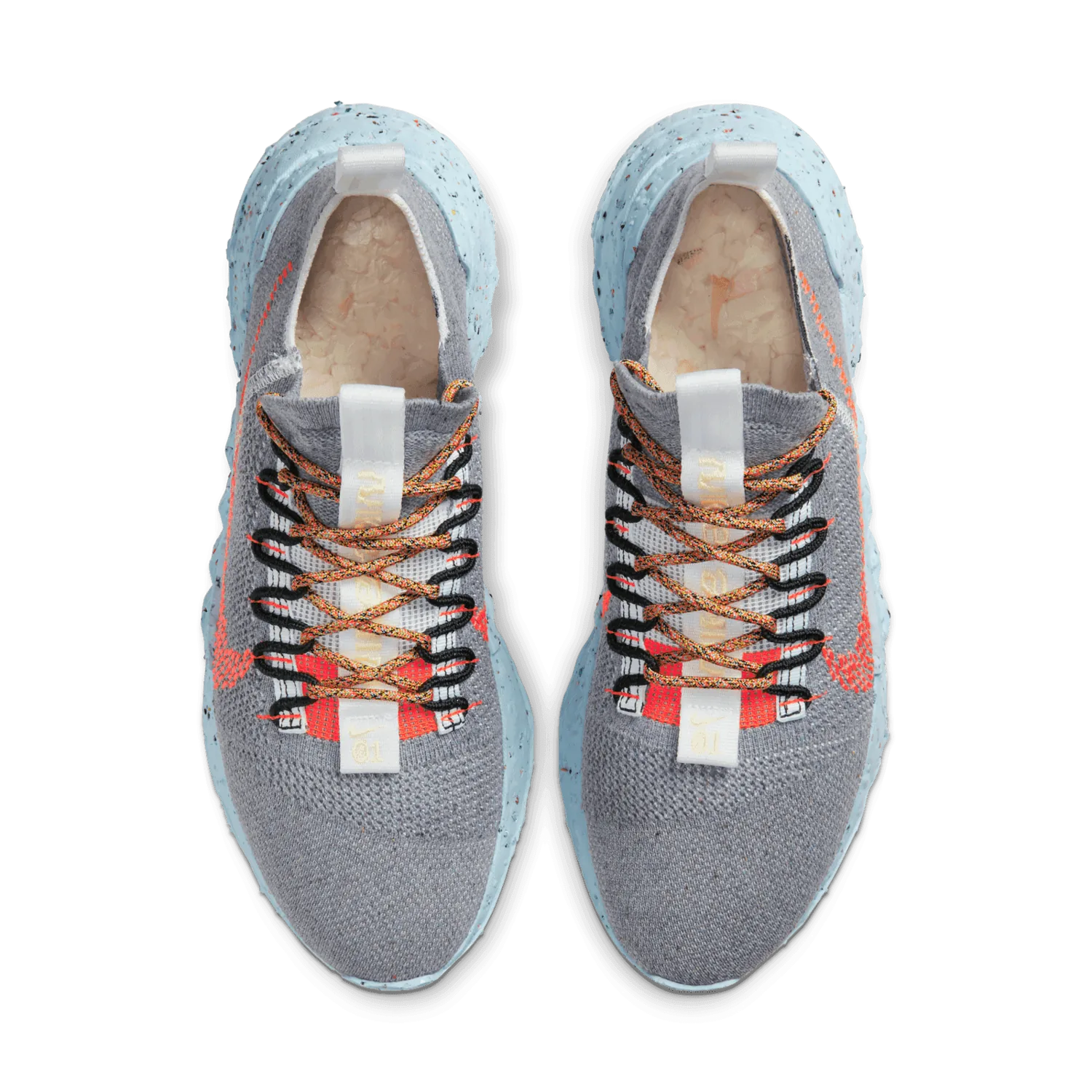 Nike Space Hippie 01 Vast Grey Hyper Crimson image 4