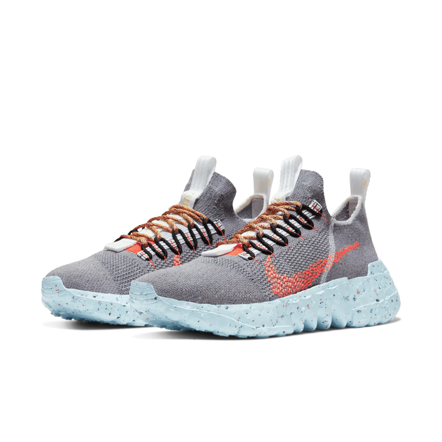 Nike Space Hippie 01 Vast Grey Hyper Crimson image 5