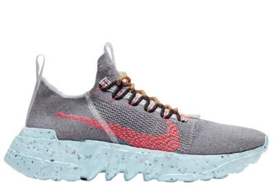 Nike Space Hippie 01 Vast Grey Hyper Crimson