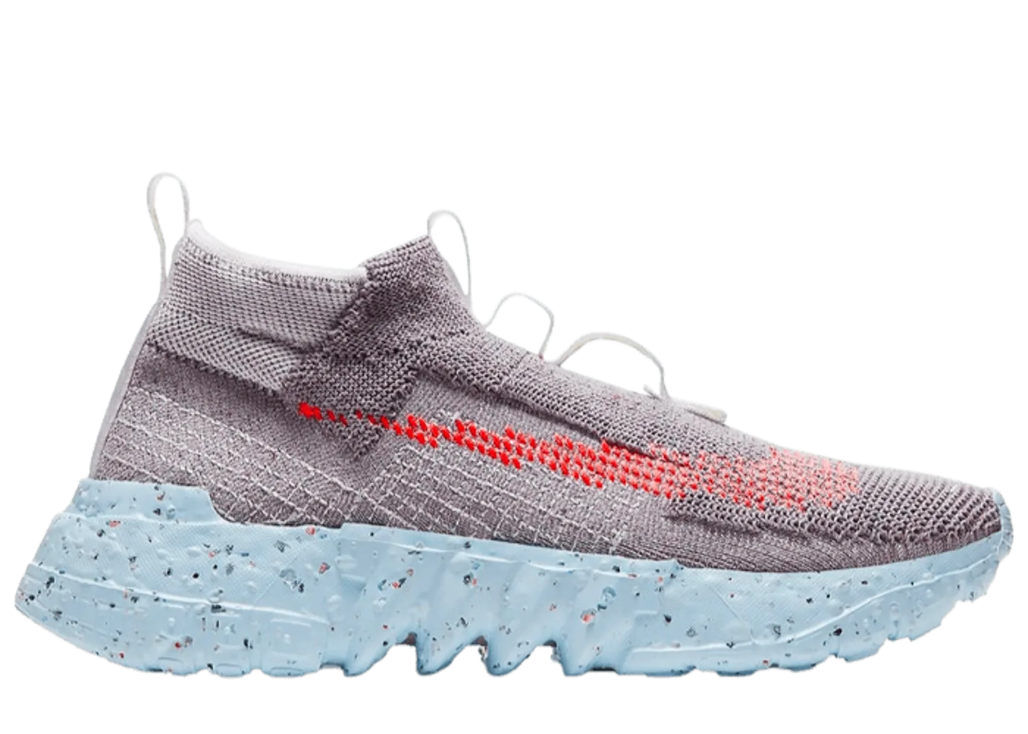 Nike Space Hippie 02 Vast Grey Hyper Crimson