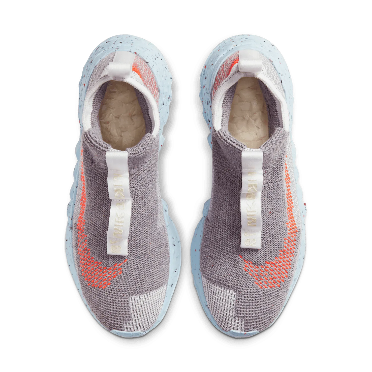 Nike Space Hippie 02 Vast Grey Hyper Crimson image 4