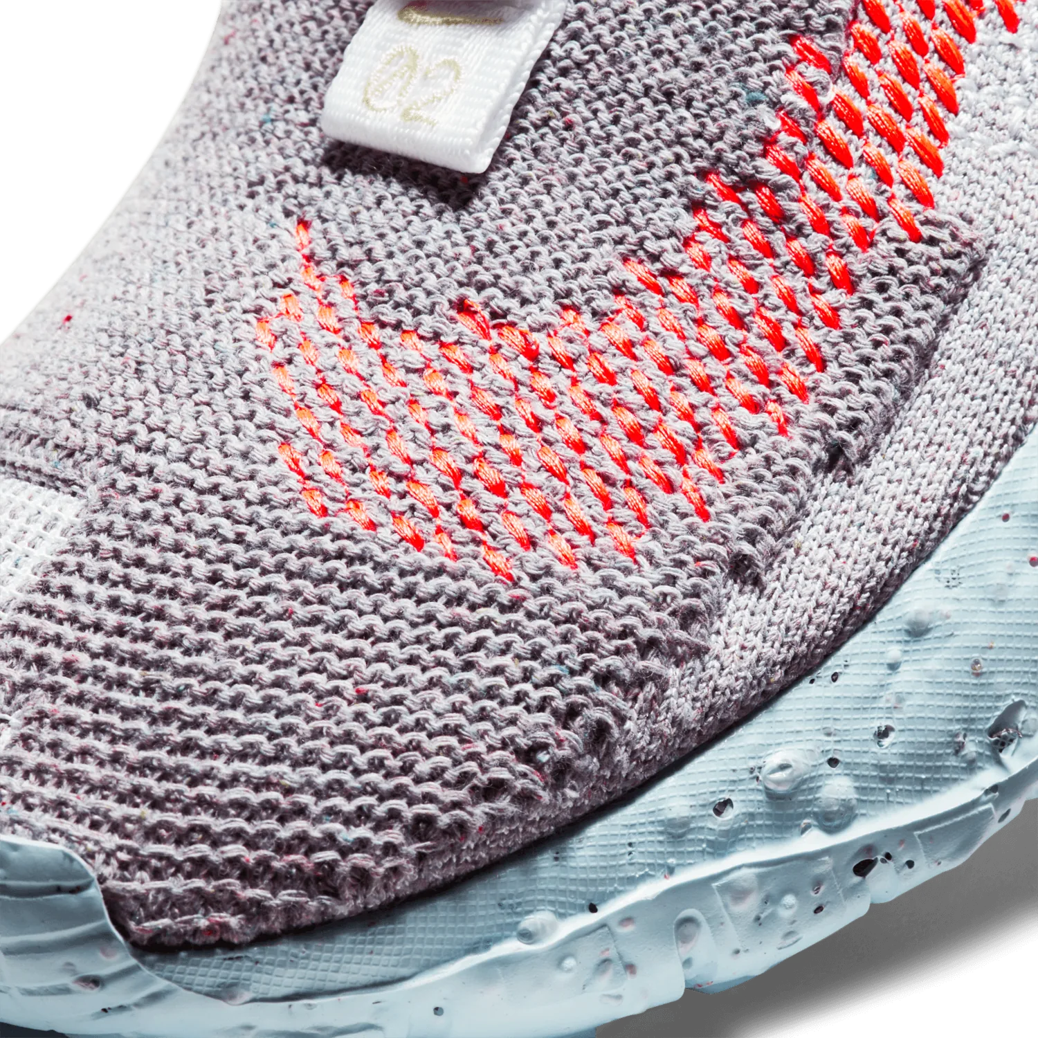 Nike Space Hippie 02 Vast Grey Hyper Crimson image 10