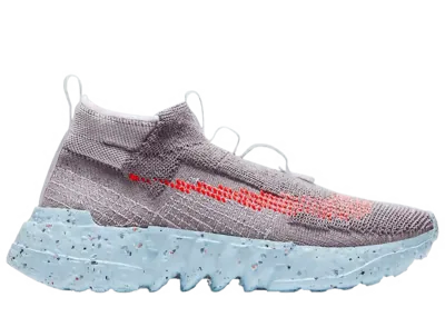 Nike Space Hippie 02 Vast Grey Hyper Crimson