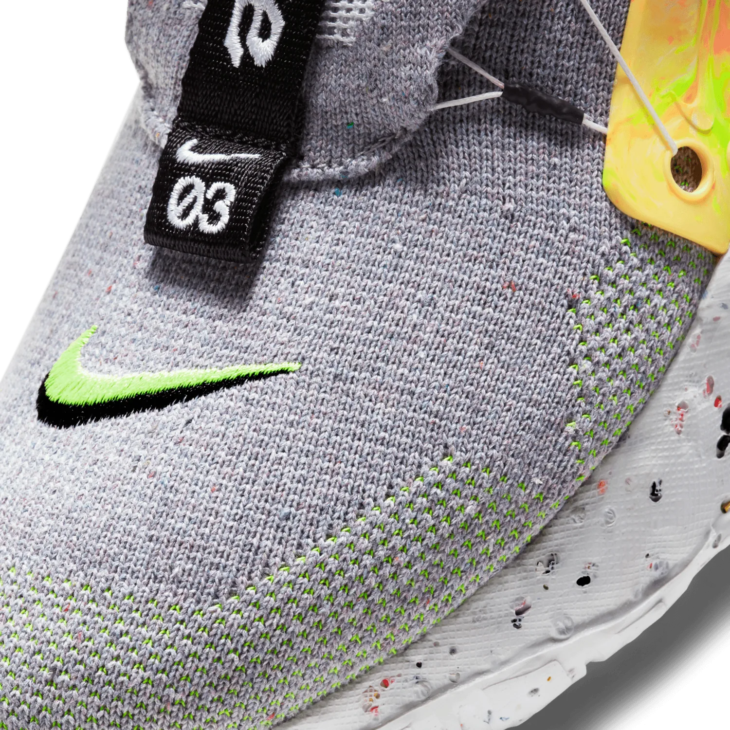 Nike Space Hippie 03 Grey Volt image 6