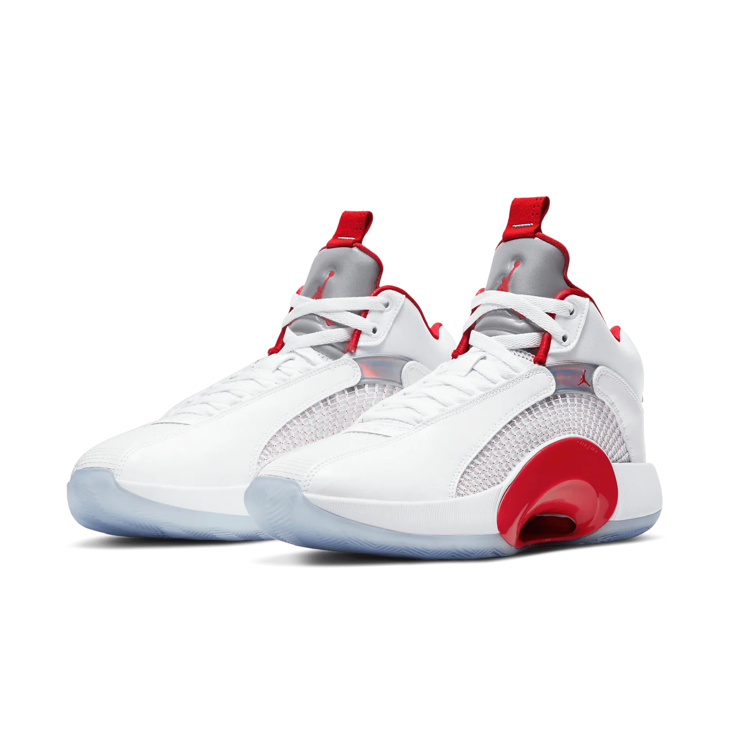 Air Jordan XXXV Fire Red (Icy Sole) image 4