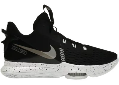 Nike LeBron Witness 5 Black Metallic Silver