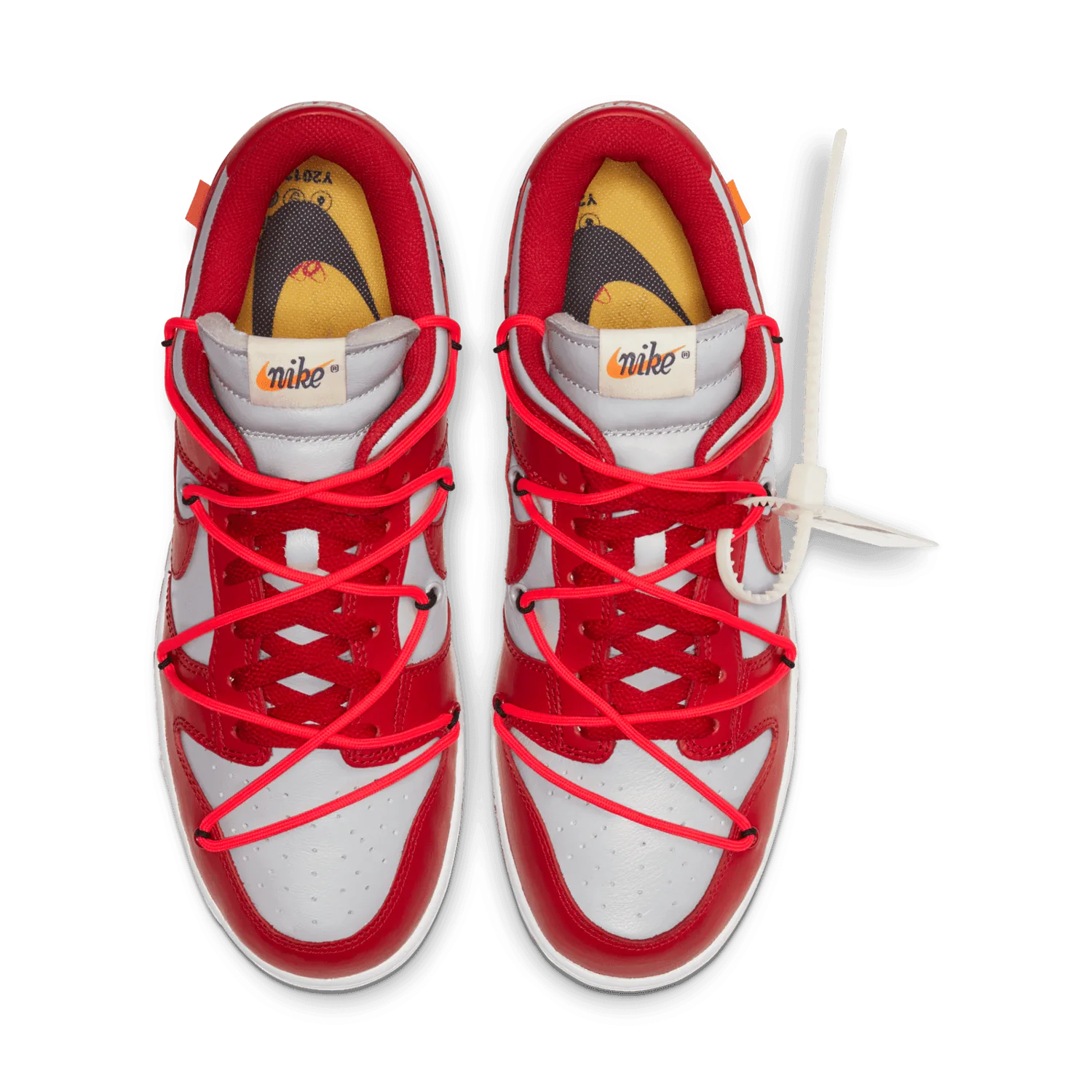 Nike Dunk Low Off-White University Red image 2