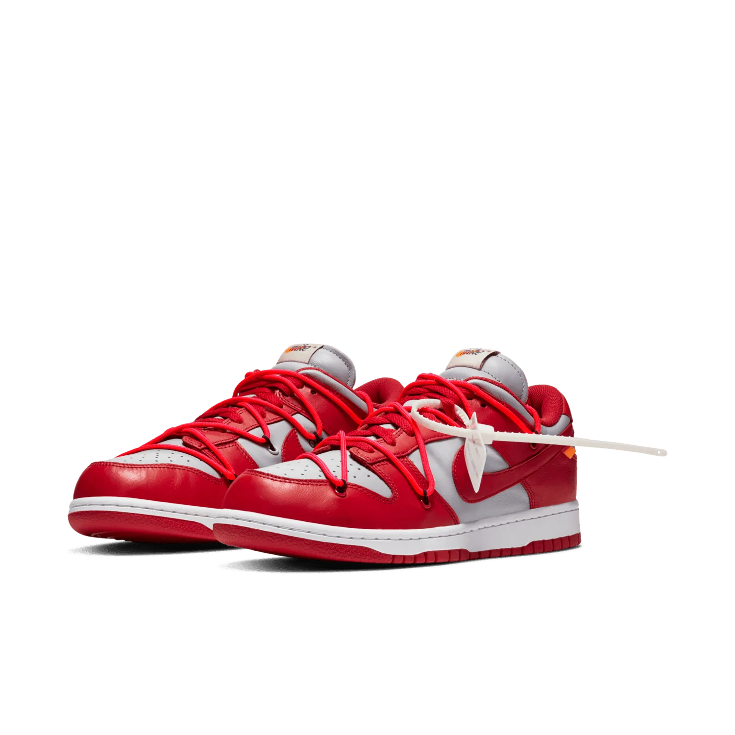 Nike Dunk Low Off-White University Red image 3