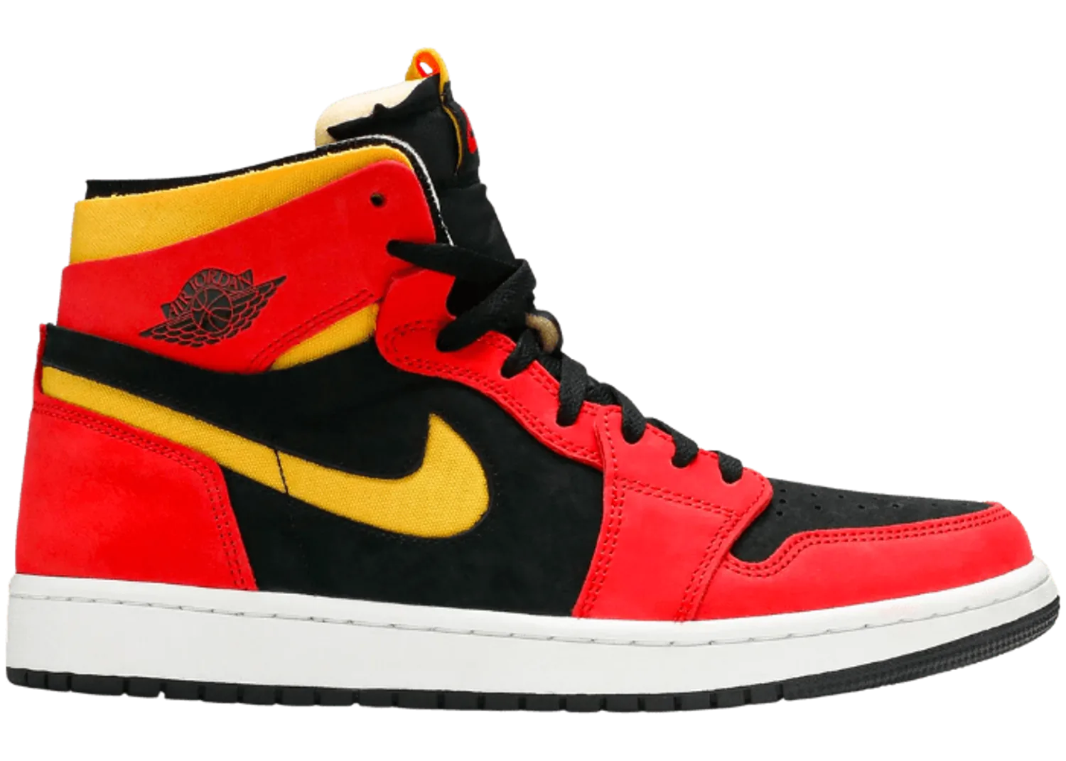 Jordan 1 High Zoom Air CMFT Black Chile Red