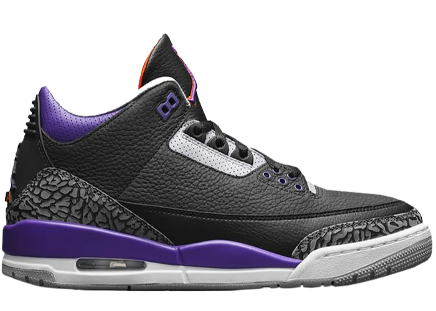 Air Jordan 3 Retro Black Court Purple