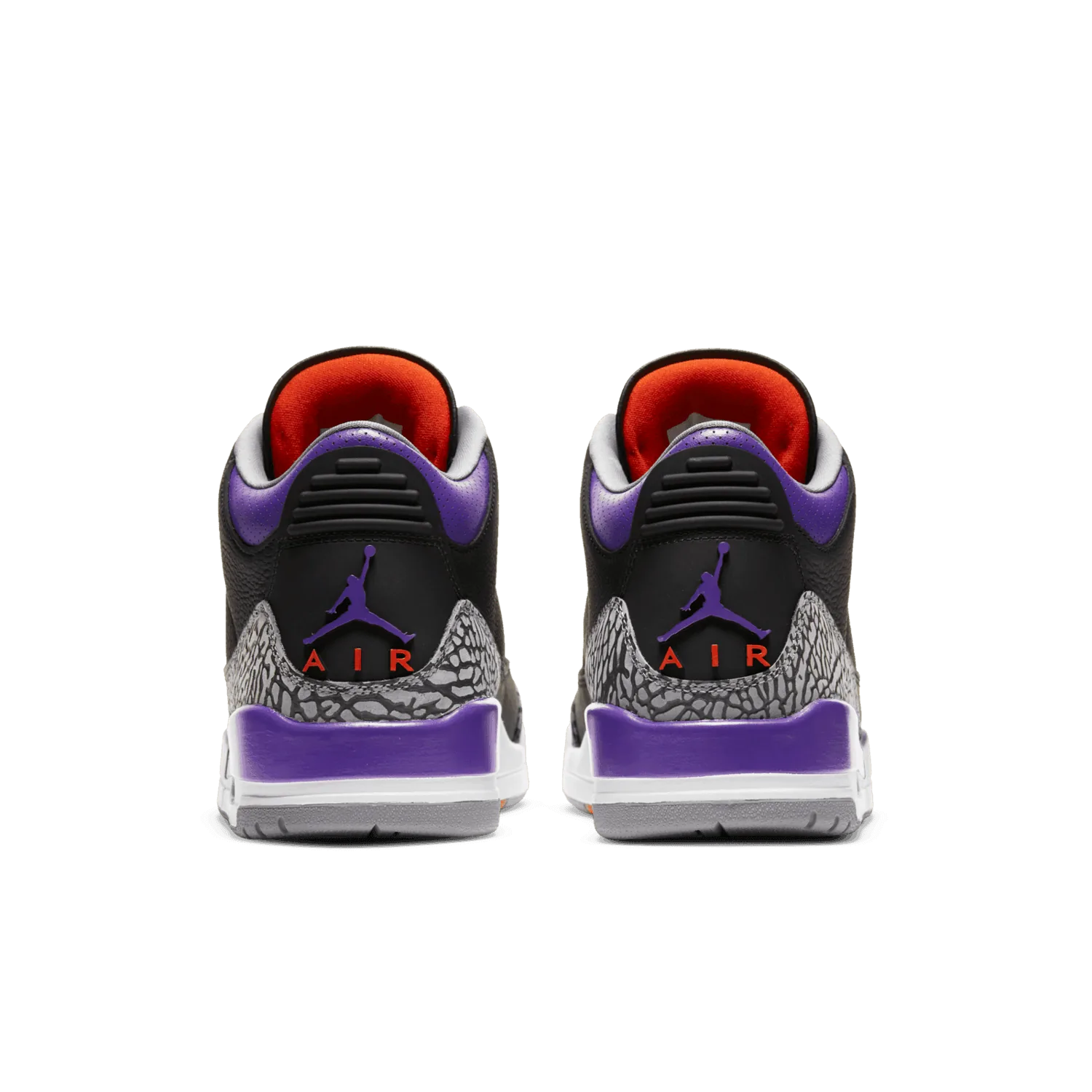 Air Jordan 3 Retro Black Court Purple image 5
