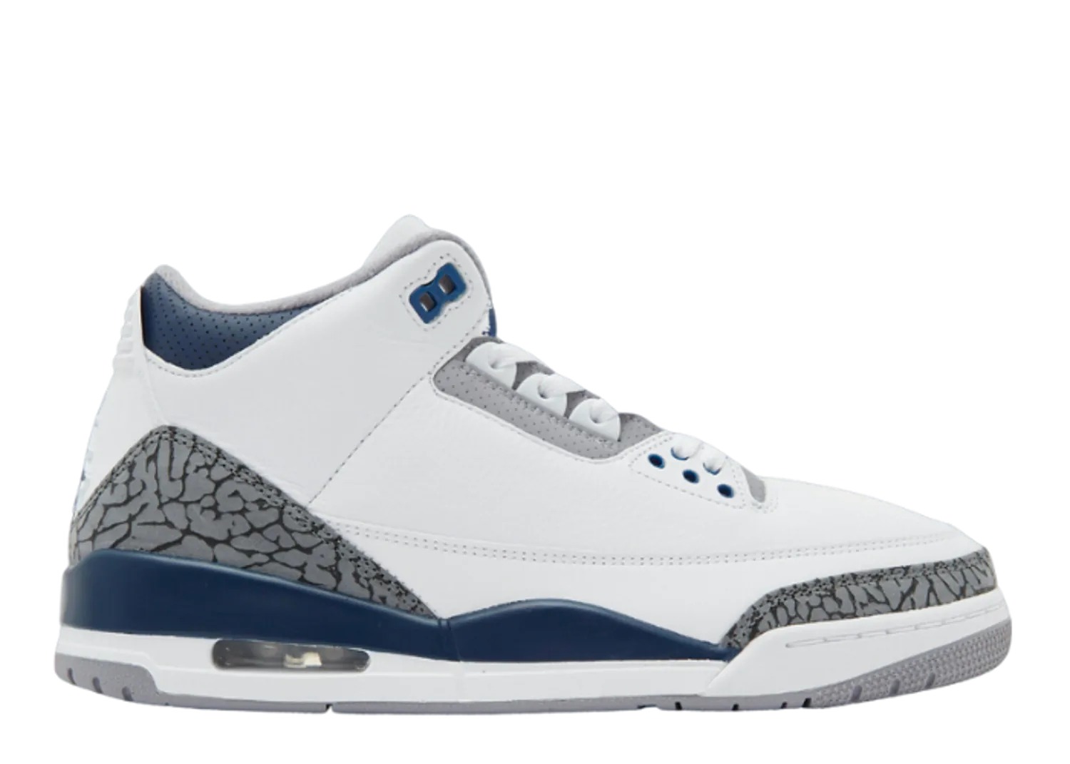 Air Jordan 3 Retro White Midnight Navy