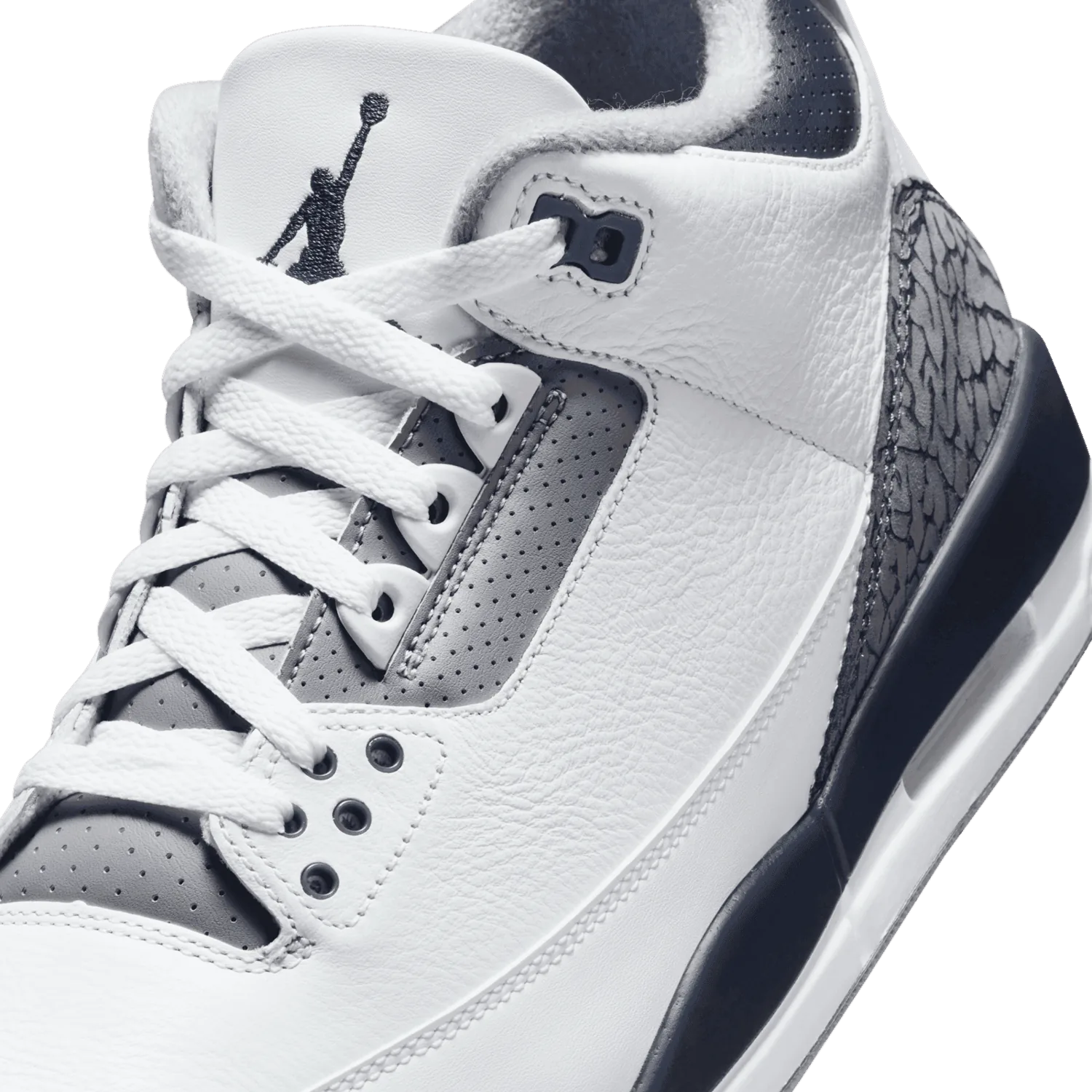 Air Jordan 3 Retro White Midnight Navy image 6