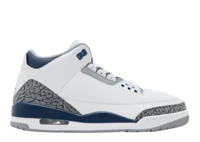 Air Jordan 3 Retro White Midnight Navy