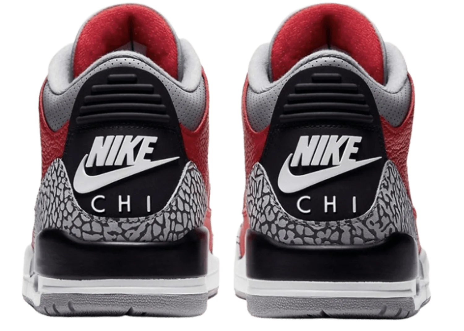 Air Jordan 3 Retro Fire Red Cement (Nike Chi)