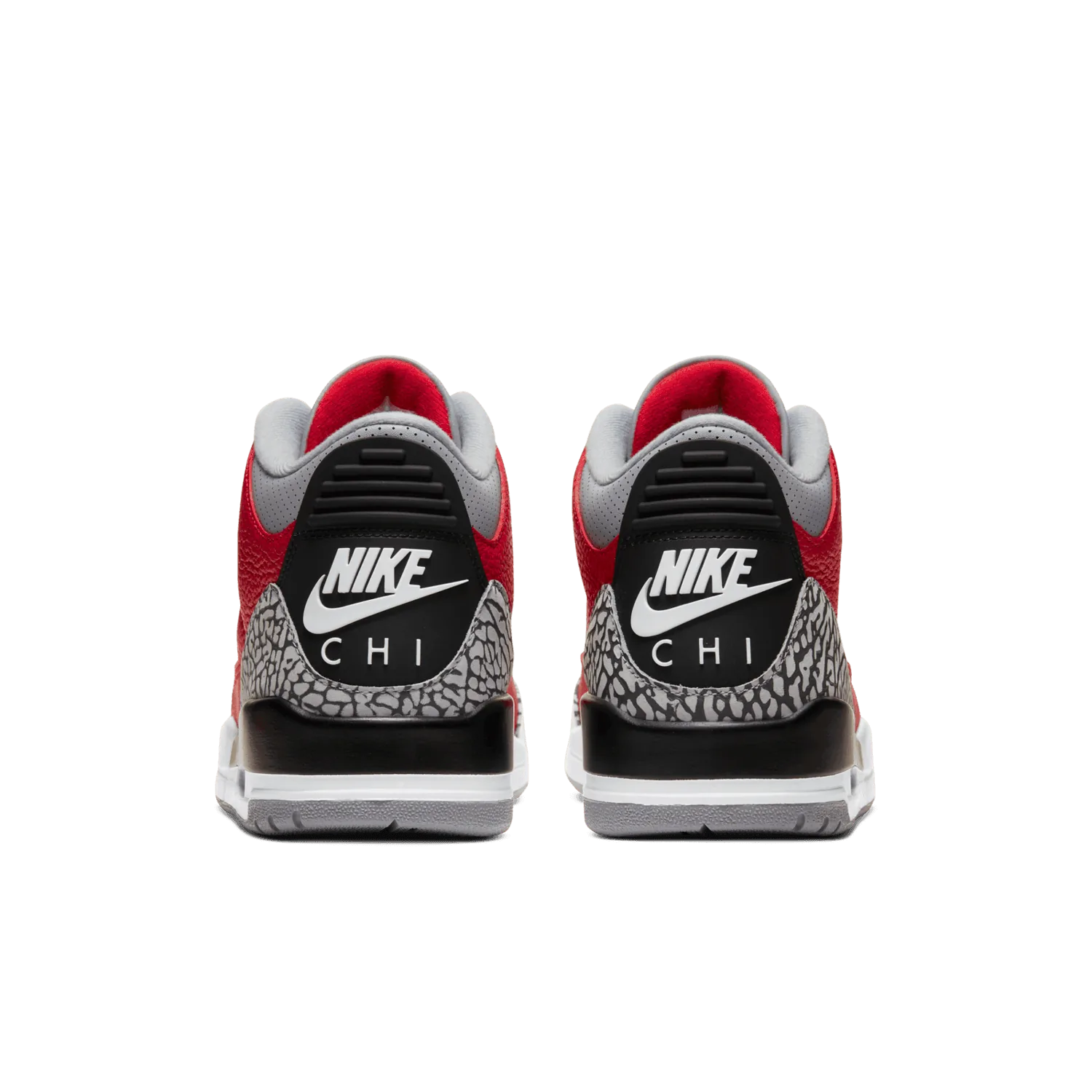 Air Jordan 3 Retro Fire Red Cement (Nike Chi) image 5