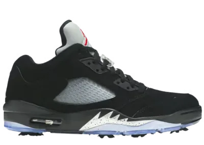 Jordan 5 Retro Low Golf Black Metallic