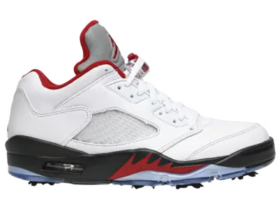Jordan 5 Retro Low Golf Fire Red