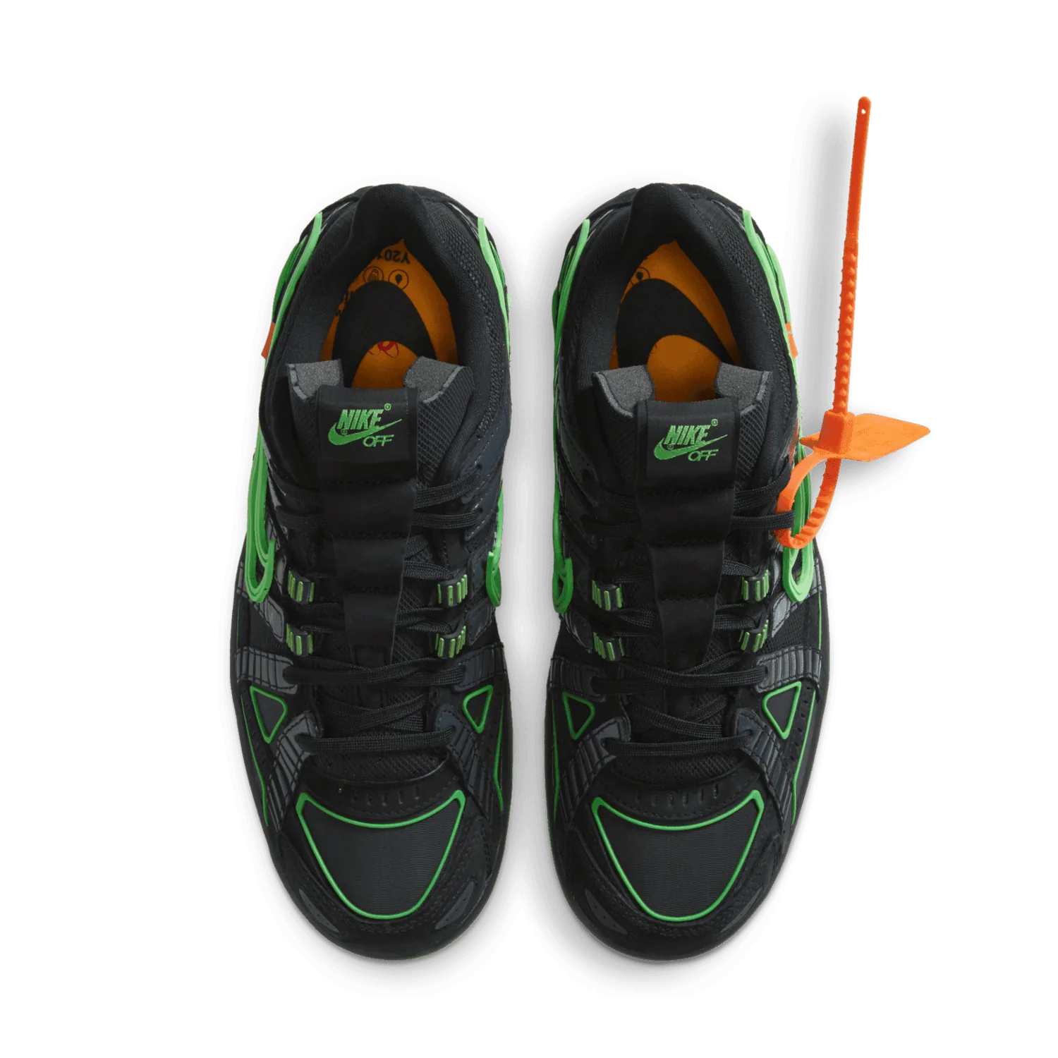 Nike Air Rubber Dunk Off-White Green Strike image 2