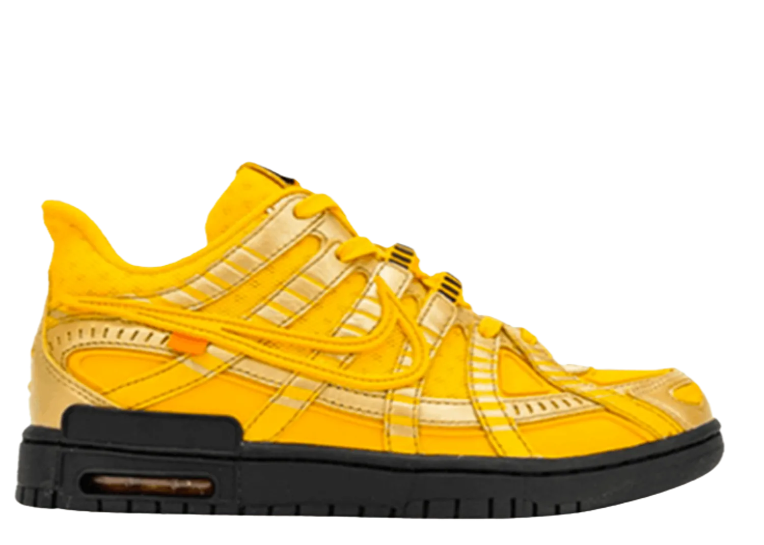 Nike Air Rubber Dunk Off-White University Gold