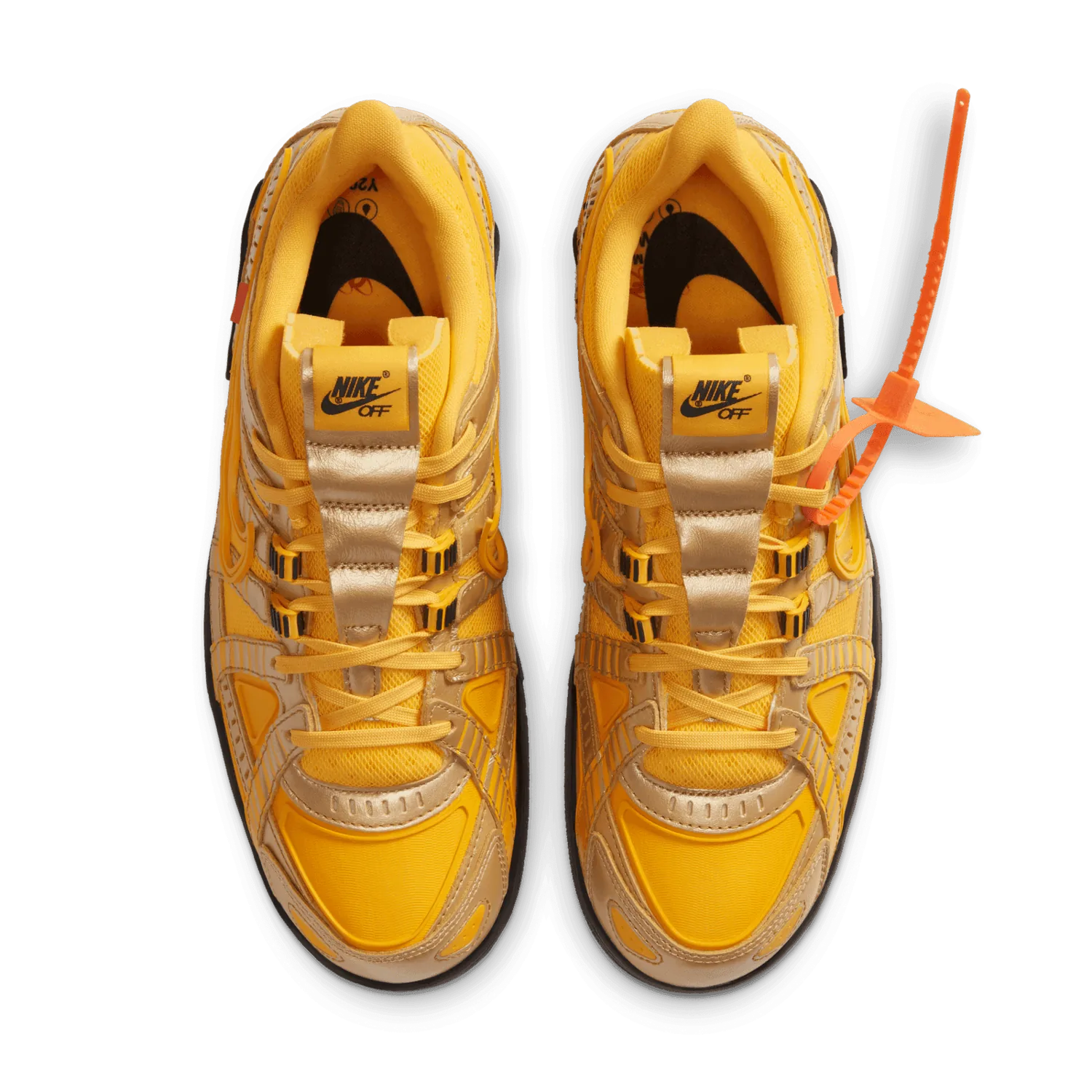 Nike Air Rubber Dunk Off-White University Gold image 3