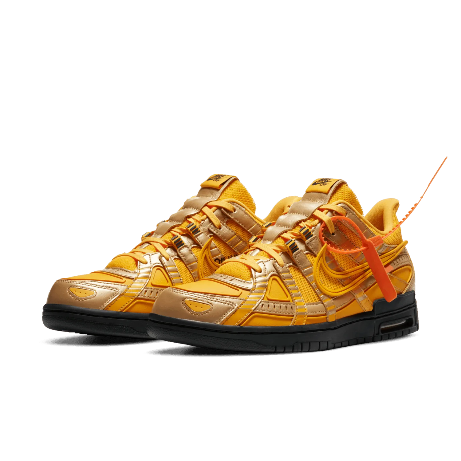 Nike Air Rubber Dunk Off-White University Gold image 4