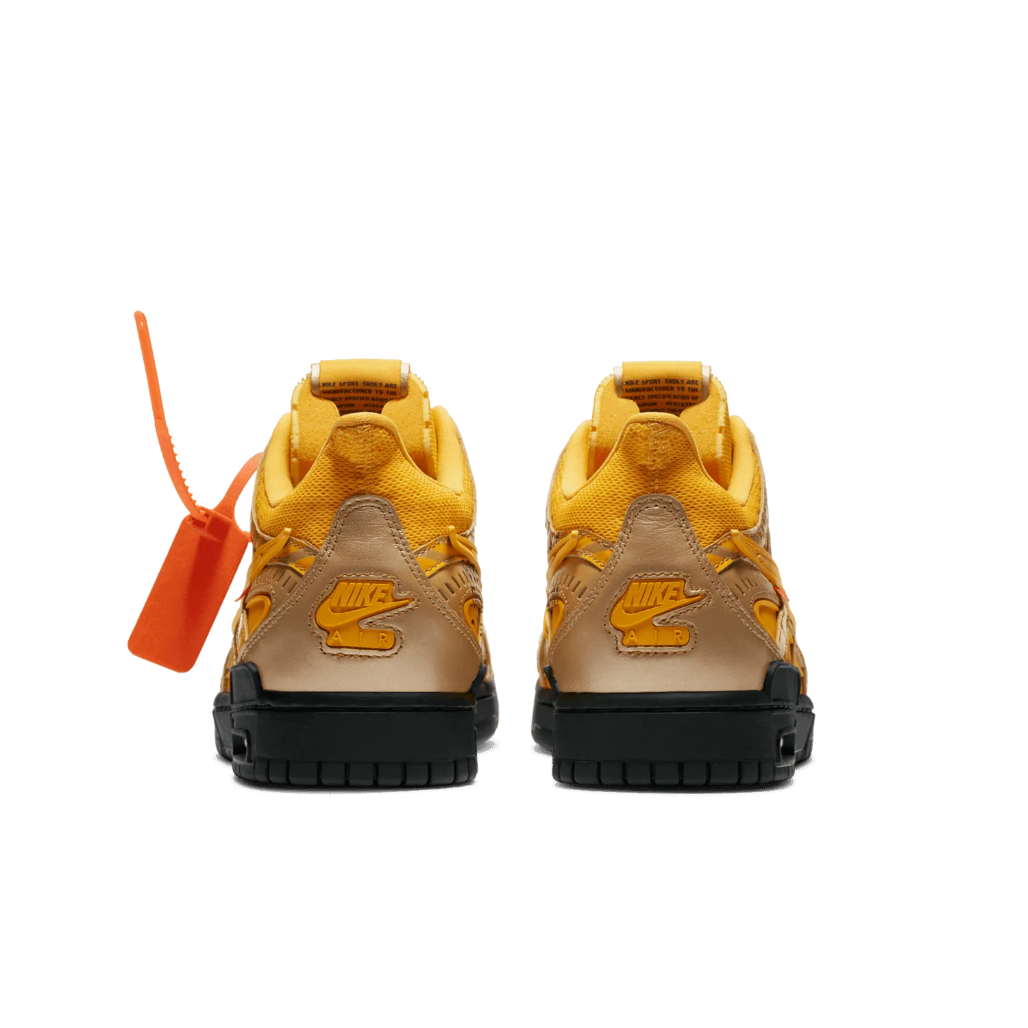 Nike Air Rubber Dunk Off-White University Gold image 5