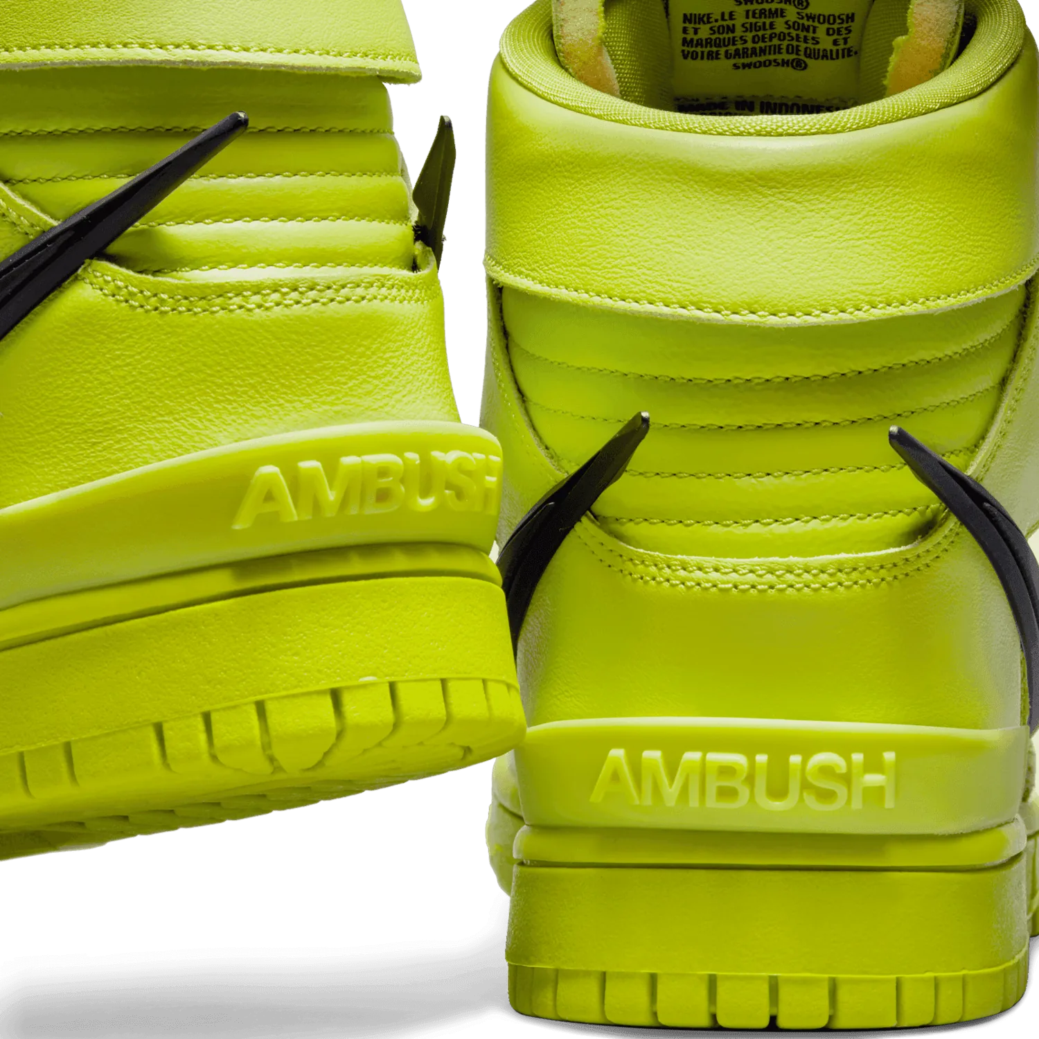 Nike Dunk High AMBUSH Flash Lime image 10