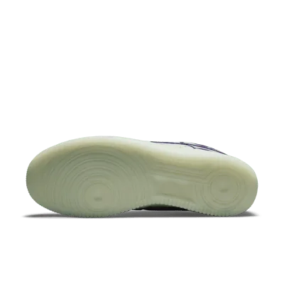 Nike Air Force 1 Low 07 QS Purple Skeleton Halloween (2021)